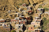 Setti-Fatma Village, Vallee de l'Ourika (Ourika Valley), south of Marrakech, in the High Atlas Mountains, Morrocco, Africa