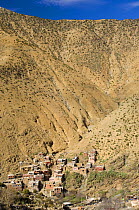 Setti-Fatma Village, Vallee de l'Ourika (Ourika Valley), south of Marrakech, in the High Atlas Mountains, Morocco, Africa