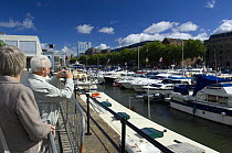 Spectators taking pictures at the Bristol Harbour Festival, August 2008