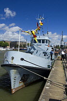 "Pride of Bristol" naval launch at the Bristol Harbour Festival, August 2008