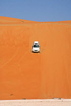 4x4 car sand dune driving, Liwa, UAE