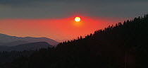 Sunset over Clingman's Dome, Great Smoky Mountains National Park, Tennessee, USA