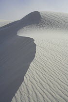 Ripples and ridges in the sands of White Sands National Park, Chihuahuan Desert, New Mexico, USA
