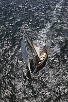 Pilot Cutter "Chloe May" under sail, Douarnenez Maritime Festival, France, July 2008