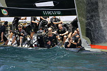Victory Challenge (Sweden) 32nd America's Cup (Louis Vuitton Act 12), Valencia, Spain. June 2006.