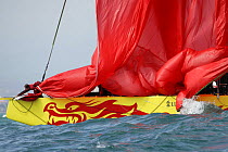 China Team competing at America's Cup (Louis Vuitton Act 13), Valencia, Spain. May 2007.