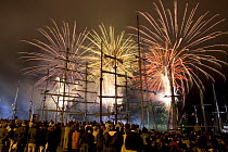 Fireworks at Brest Festival, 2004