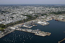 Brest Port of Commerce and Commander Malbert Dock, Brest, France 2005