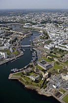 Aerial view of Brest 2005