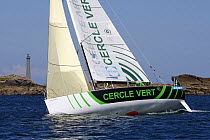 Figaro yacht "Cercle vert" during La Soilitair Afflelou le Figaro, 2007