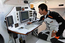 Sebastien Josse aboard Imoca Open 60ft PRB, Barcelona World Race, 2007