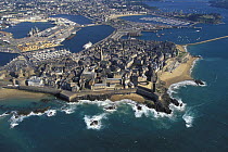 Saint Malo walled city, Brittany, France