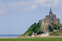 The Mont Saint Michel abbey, Normandy, France. 2008.