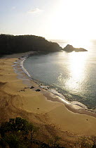 Deserted beach on the Brazillian island of Fernando de Noronha, Atlantic Ocean, October 2008. For EDITORIAL USE only.