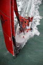 "Puma" at the start of leg one of the 10th Volvo Ocean Race, 2008-2009, Alicante, Spain, October 2008. For EDITORIAL USE only.