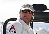 "Green Dragon" Watch leader Neal Mc Donald (GBR) during in-port race training in Alicante, Spain, for the 10th Volvo Ocean Race 2008-2009. For EDITORIAL USE only.