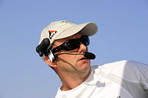 "Green Dragon" skipper Ian Walker during in-port race training in Alicante, Spain, for the 10th Volvo Ocean Race 2008-2009. For EDITORIAL USE only.