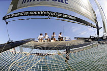 Extreme 40 racing in the Volvo Ocean Race village, Alicante, Spain, in the lead up to the Volvo Ocean Race 2008-2009. October 6th 2008. For EDITORIAL USE only.
