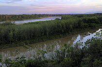 Tambopata river, Tambopata National Reserve, Amazonia, Peru