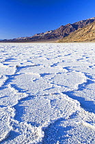 Salt formations at Badwater in Death Valley NP, California, USA