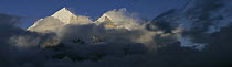 Clouds forming over the Bhagharathi peaks, Himalayas, Uttararkhand, India