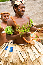 Dance performance by villagers of Bodaluna Island (also known as Budi Budi) in Woodlark / Laughlan Islands, Papua New Guinea May 2008