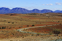 Road inside Flinders Ranges National Park, South Australia, Australia