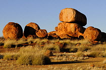 Granite boulders of Devils Marbles, Karlu Karlu Conservation Reserve, Northern Territory, Australia