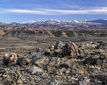 Owl Creek Mountains in the Wind River Reservation, Wyoming, USA