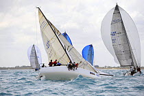 Melges 32 "La Calaca" during a race at the 2009 Acura Miami Grand Prix, day one, 5th March.