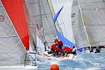 Melges 32 "Taboo" during a race at the 2009 Acura Miami Grand Prix, day 2, 6th March.
