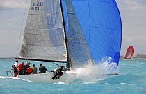 Melges 32 "Shakedown" during a race at the 2009 Acura Miami Grand Prix, day 2, 6th March.