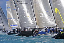 Farr 40 Class start during a race at the 2009 Acura Miami Grand Prix, day 3, 7th March.
