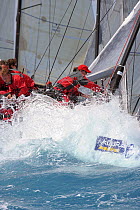 Melges 32 "Red" during a race at the 2009 Acura Miami Grand Prix, day 3, 7th March.