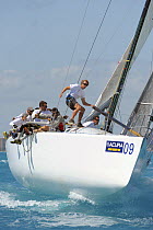 Farr 40 "Groovederci" during a race at the 2009 Acura Miami Grand Prix, day 3, 7th March.