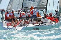 Melges 32 "Taboo" during a race at the 2009 Acura Miami Grand Prix, day 4, 8th March.