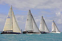 IRC1 race start with "Ran" and "Rio" at the 2009 Acura Miami Grand Prix, day 4, 8th March.