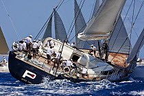 SY "P2", Saint Barths Bucket Super Yacht Regatta, Caribbean, March 2009.