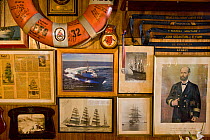 Maritime memorabilia. Valparaiso, Chile 2008.