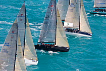 Yachts racing during the Acura Miami Grand Prix, Florida, USA. March 2008