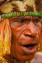 Man from Eastern Highlands Province, Bena District. Goroka, Eastern Highlands Province, Papua New Guinea. September 2004