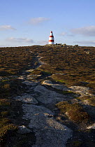 The Daymark, erected in 1683. St.Martin's, Isles of Scilly December 2008.