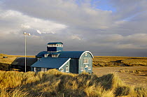 Blakeney Point Visitor Centre, formerly the Lifeboat House, Norfolk, UK, December 2008