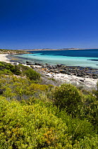Port Lincoln viewed from Fishermans Point and the north coastline of Lincoln National Park, South Australia 2007