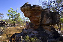 Bradshaw and the Wandjina rock art shelters on the sandstone plateau,  Northern Kimberley region and the Mitchell Plateau, Western Australia