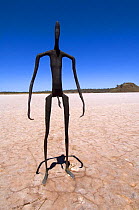 Fifty-one carbonised statues, rendered from full body scans of the citizens of Menzies, now inhabit the dried salt bed of Lake Ballard. The statues were created by Antony Gormley for Perth's 2003 Arts...
