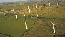 Wind farm, Cornwall. May 2009.