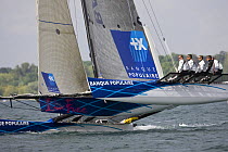 Decision 35 "Banque Populaire", skippered by Pascal Bidegorry, Challenge Julius Baer 2009, Grand Prix Corum. Geneva, May 2009.