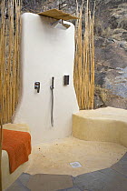 Shower at the Saruni Lodge, Kalama Conservancy, Northern Rangelands, Kenya