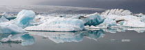 Jökulsárlón glacial lagoon. Vatnajökull ice cap. Iceland. June 2008